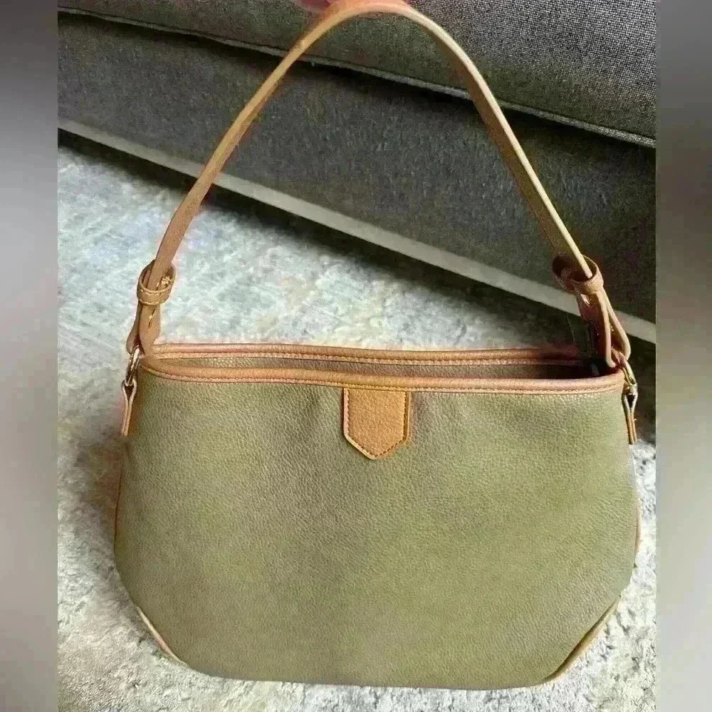 Montana West Hobo Bags for Women Purses and Handbags Shoulder Satchel‎ Green/Tan